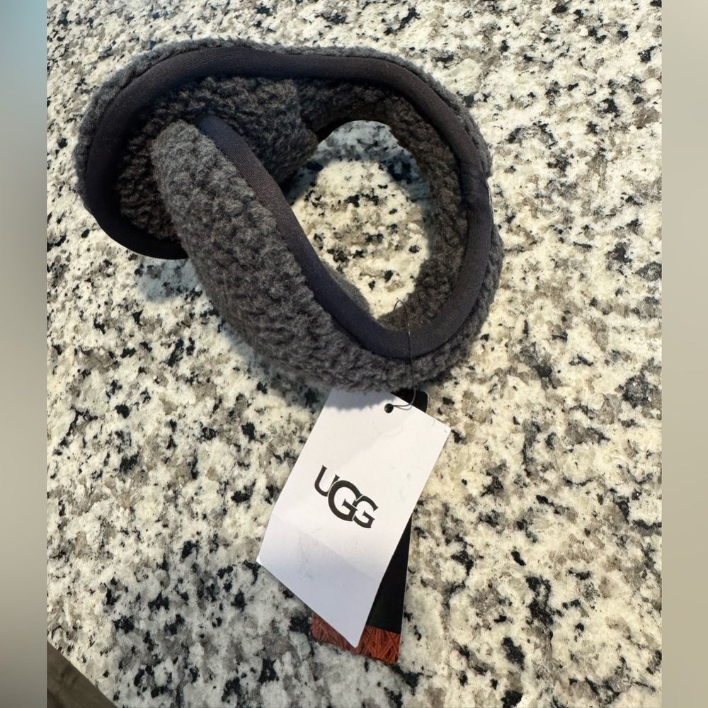 New gray ugg polar tech earmuffs